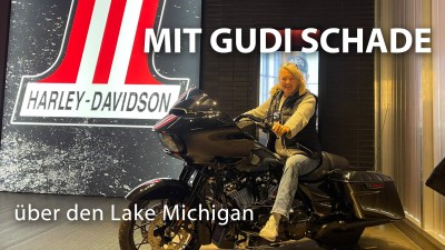 3 Mit Gudi Schade über den Lake Michigan