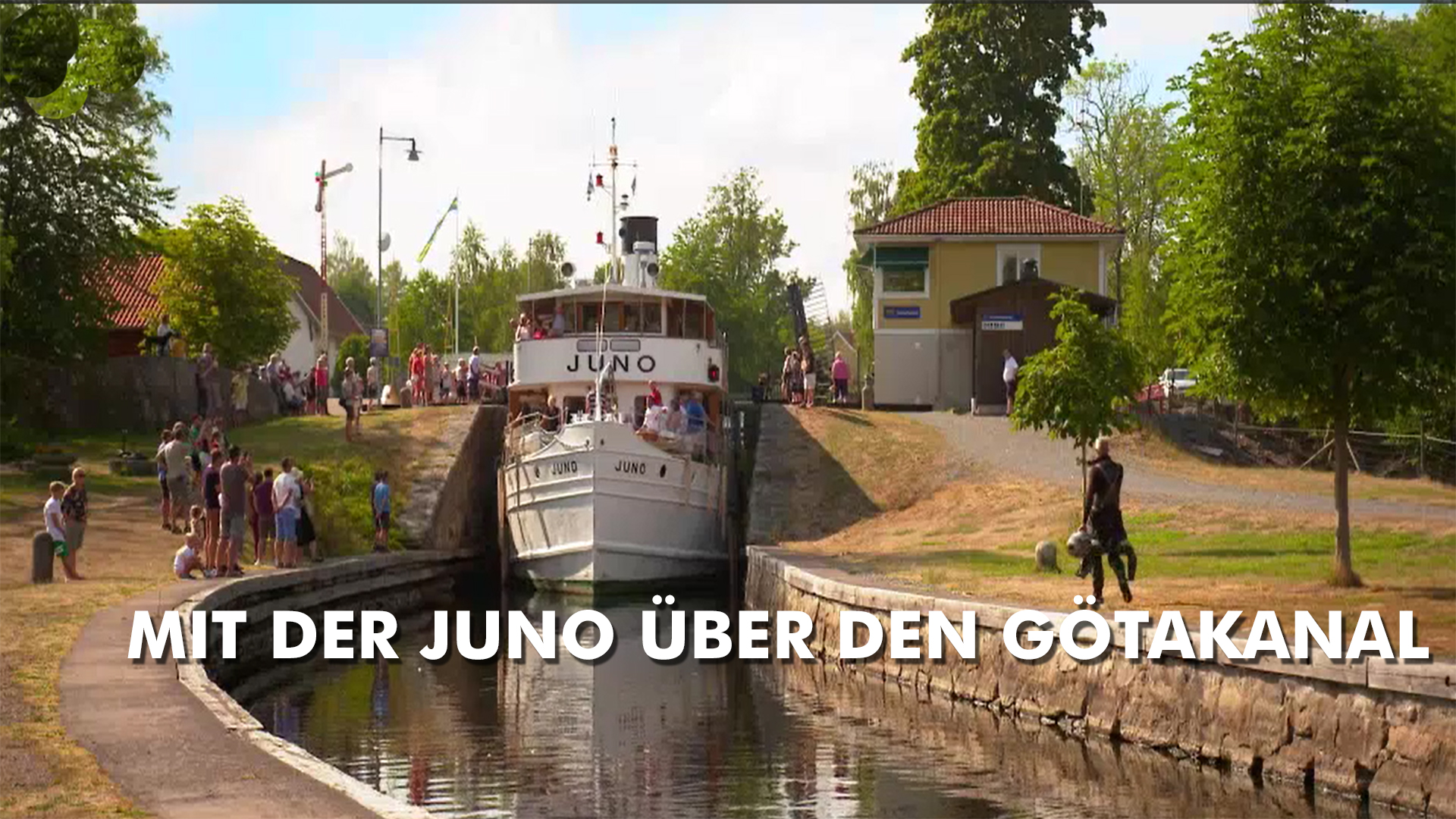 Mit der MS Juno auf dem Götakanal