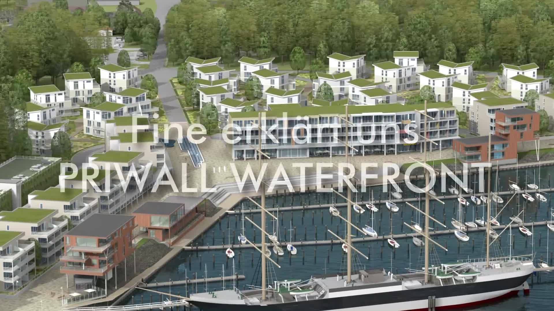 Fine erklärt die Priwall Waterfront